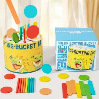 3 in 1 Color Sorting Bucket