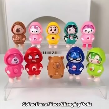 Face changing KeyChain